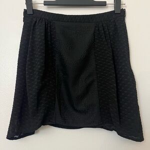 I HEART RONSON Black Mini Skirt